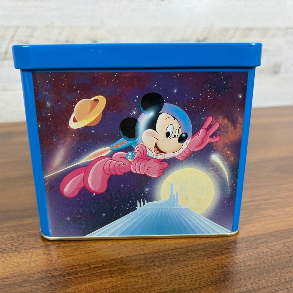 Walt Disney World Vintage Splash Mountain Taffy Tin 1990's Mickey Mouse + More - Picture 6 of 12